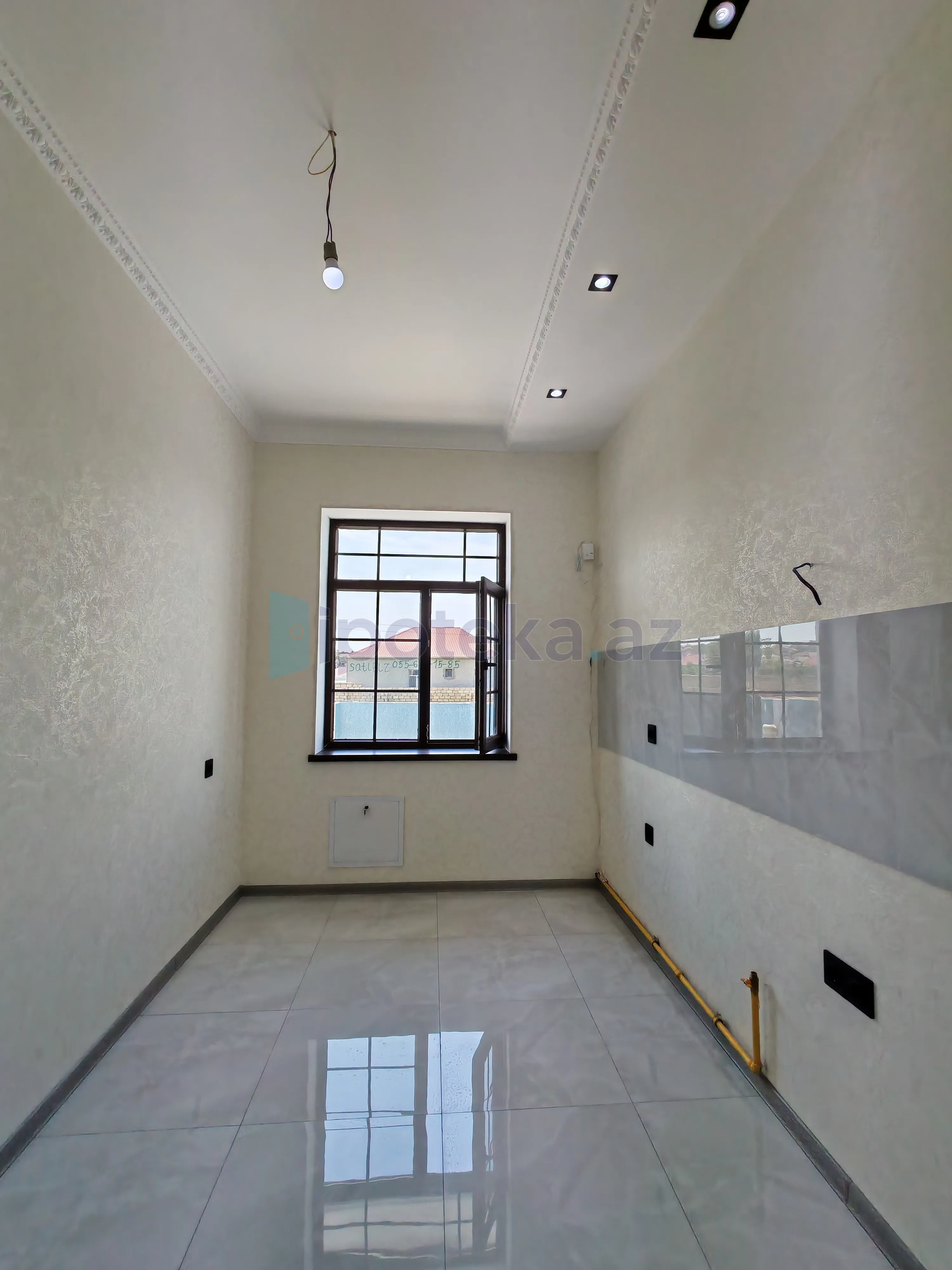 Satılır: 3 Otaq, Evlər/Villalar, Abşeron r., Saray q., 90.00 m² — Ev, villa, Saray (5)
