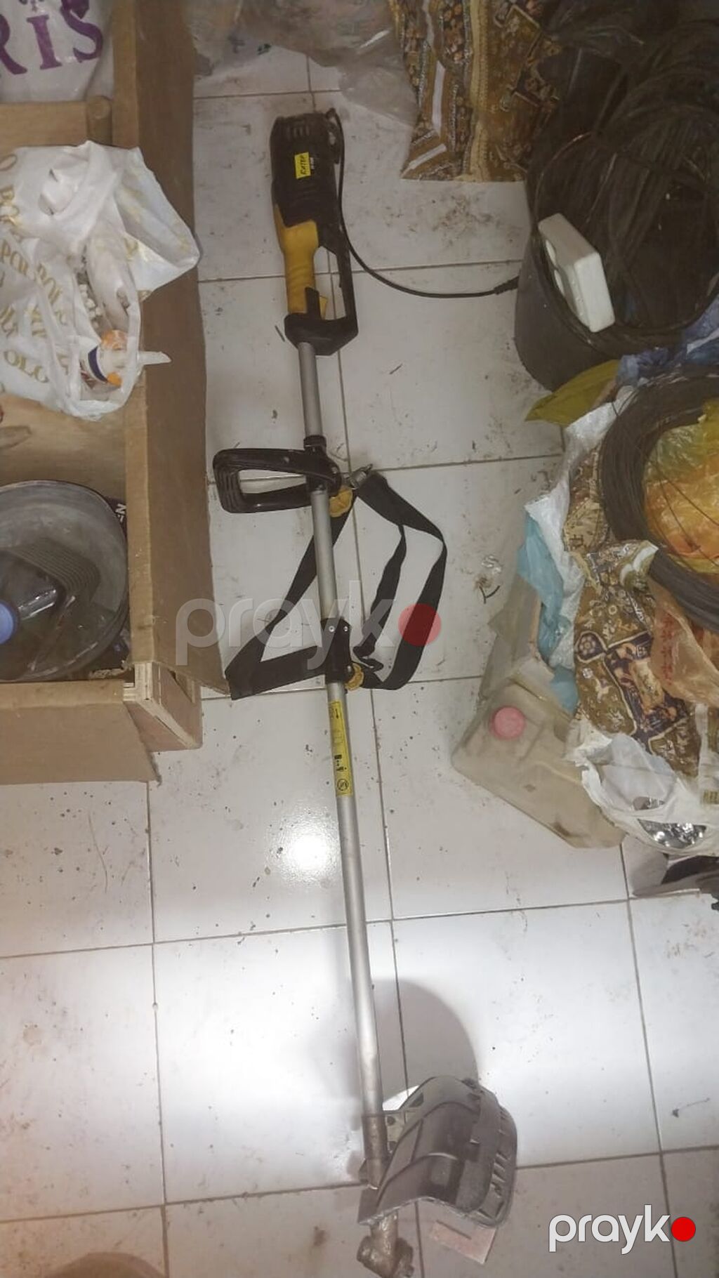 Elektrik ot və kənar kəsici (trimmer) - Marka/model: “Питер” ET-1500 — Çim biçicilər və trimmerləri, Digah (3)