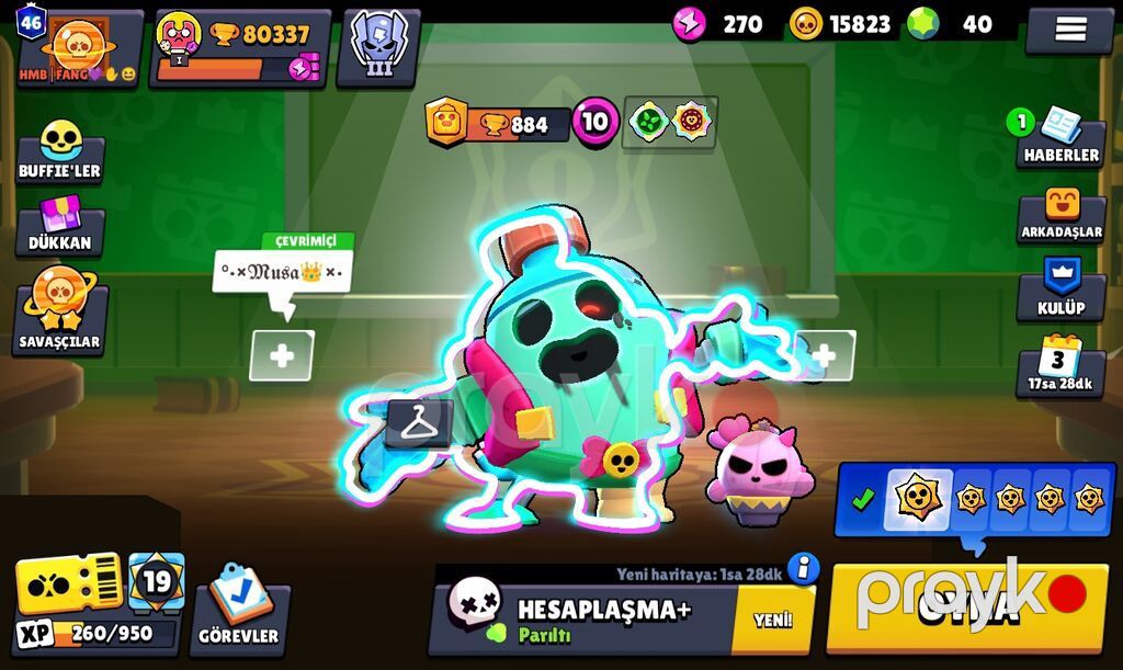Brawl Stars hesabı – yüksək səviyyəli və tam kolleksiya - Kupa sayı — Digər, Bakı (2)