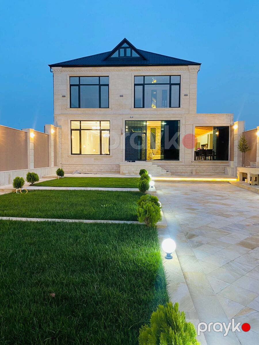 Satılır 6 otaqlı həyət evi/bağ evi 300 m² — Ev, villa, Bakı (2)