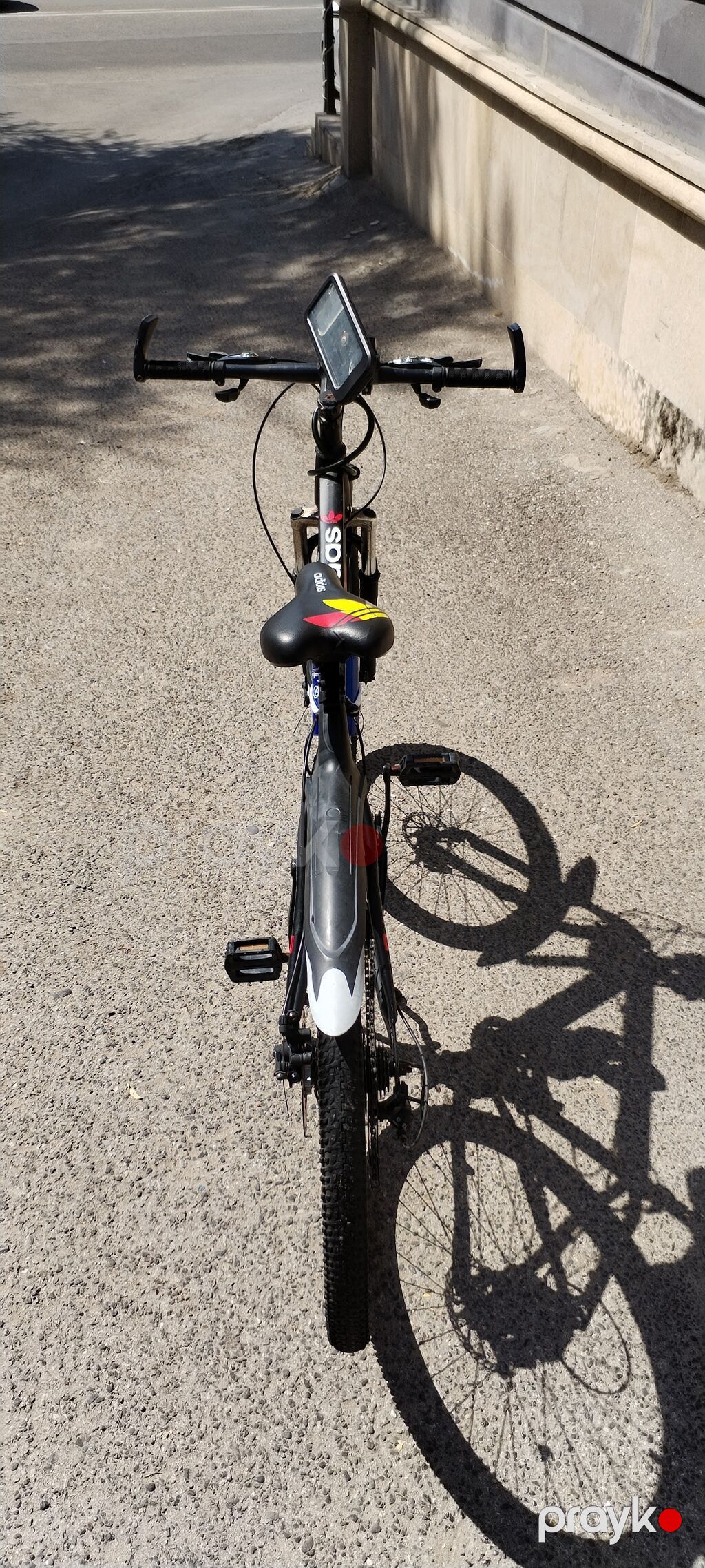 Dağ/şosse hibrid tipli velosiped - Gövdə: yüngül metall konstruksiya — Dağ velosipedləri, Masazır (9)