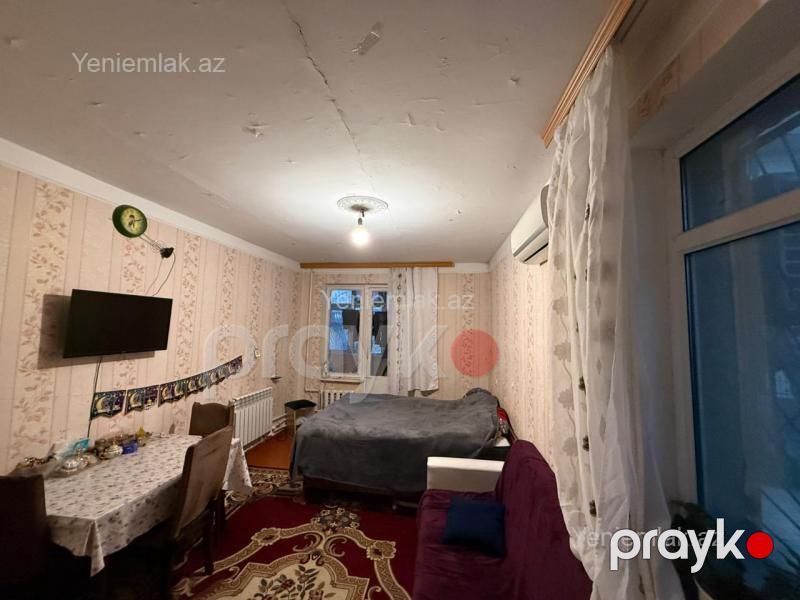 Satılır 1 otaqlı Bina evi menzil (Köhnə tikili), 42 m², Yasamal rayonu — Mənzil, Bakı (2)