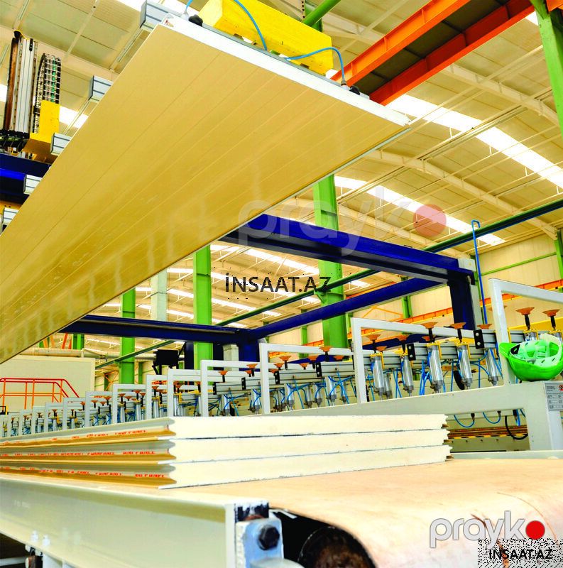 100 mm Pur sendviç panel – güclü istilik izolyasiyası — Tikinti blokları, kərpic və panellər, Bakı (3)