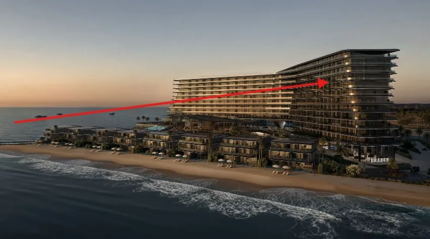 Sea Breeze, 1 otaqlı Yeni tikili satılır - 47.78 m², 9/13 mərtəbə — Mənzil, Bakı (9)