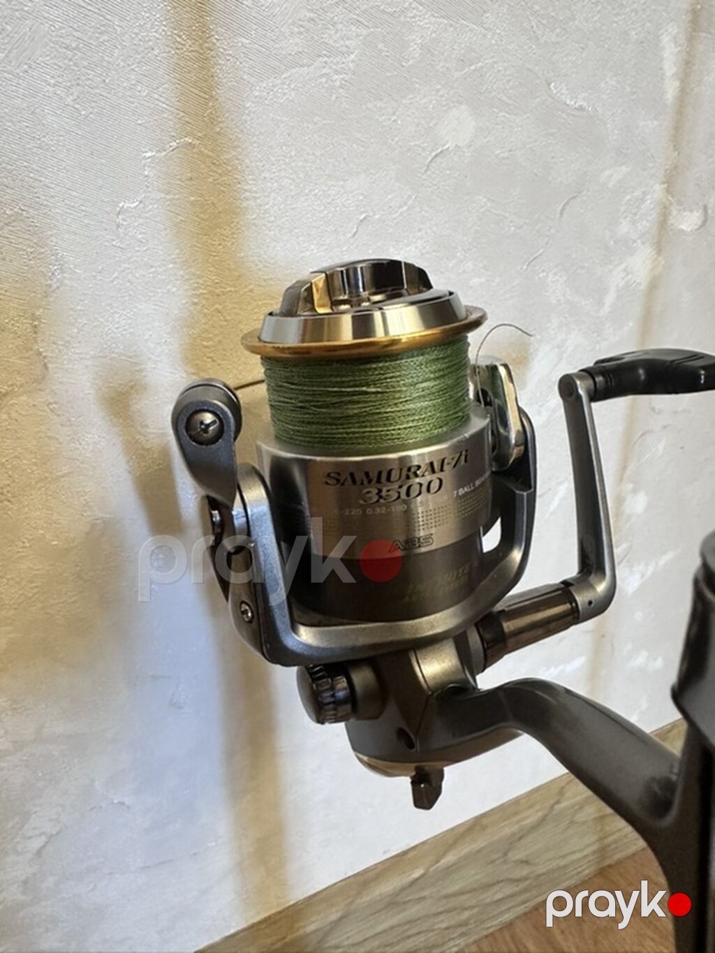 Komplekt: 2 hissəli spinning çubuğu + Daiwa Samurai 3500 makarası — Camping, ovçuluq və balıqçılıq, Bakı (4)