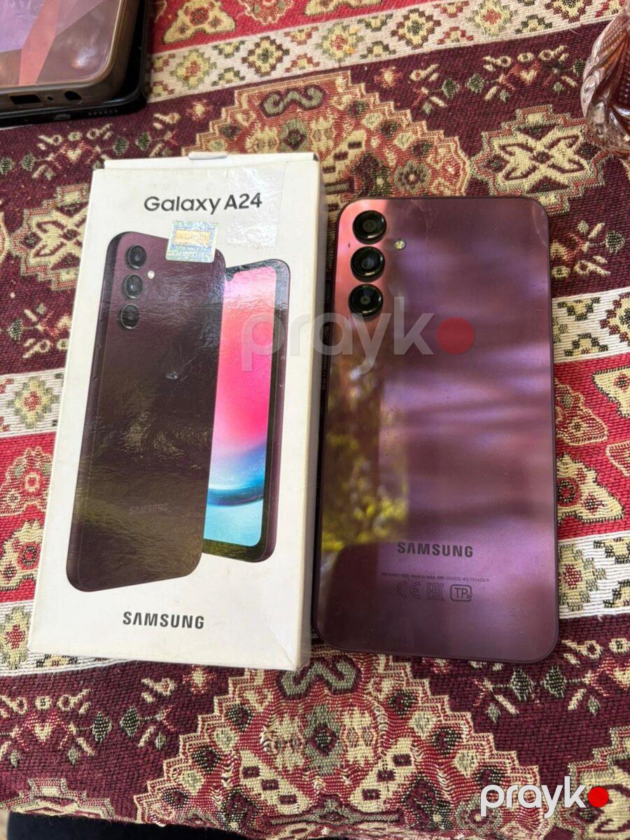 Samsung Galaxy A24 4G Dark Red 128GB/6GB — Smartfonlar, Bakı (6)