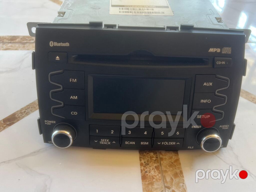 Hyundai Mobıs orijinal avtomobil maqnitofonu (KMC G500) - Model — Avtomobil akustikası, Şəmkir (3)