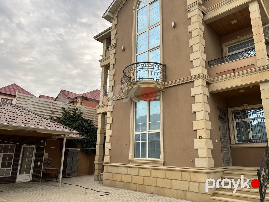 Satılır 7 otaqlı həyət evi/bağ evi 500 m² — Ev, villa, Bakı (2)