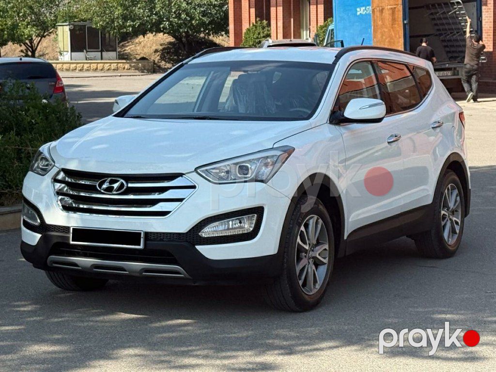 Hyundai Santa Fe, 2.4 L, 2013 il, 222 238 km — Avtomobillər, Gəncə (5)