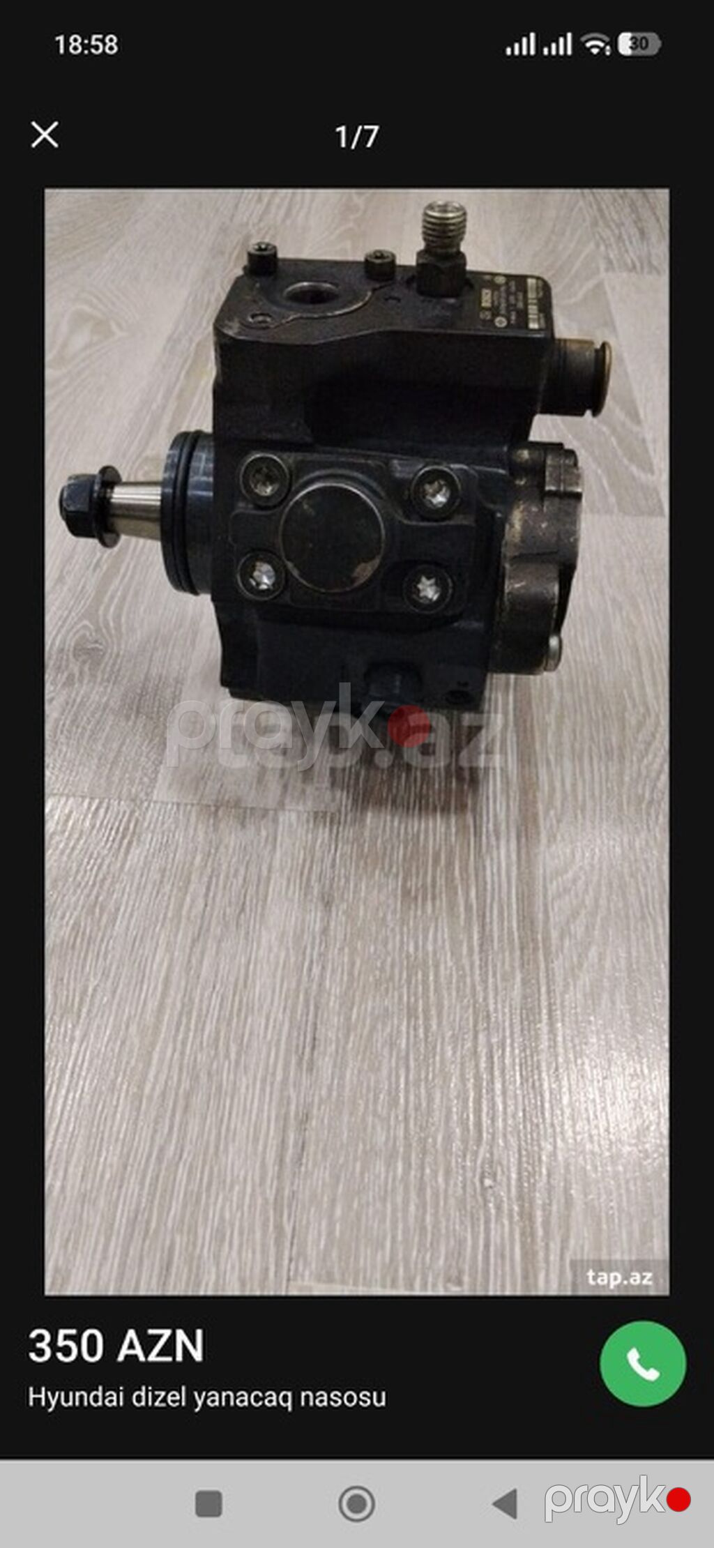 Hyundai/Kia dizel yanacaq nasosu – Bosch - Brend/model: Bosch yüksək — Yanacaq sistemi, Bakı (3)