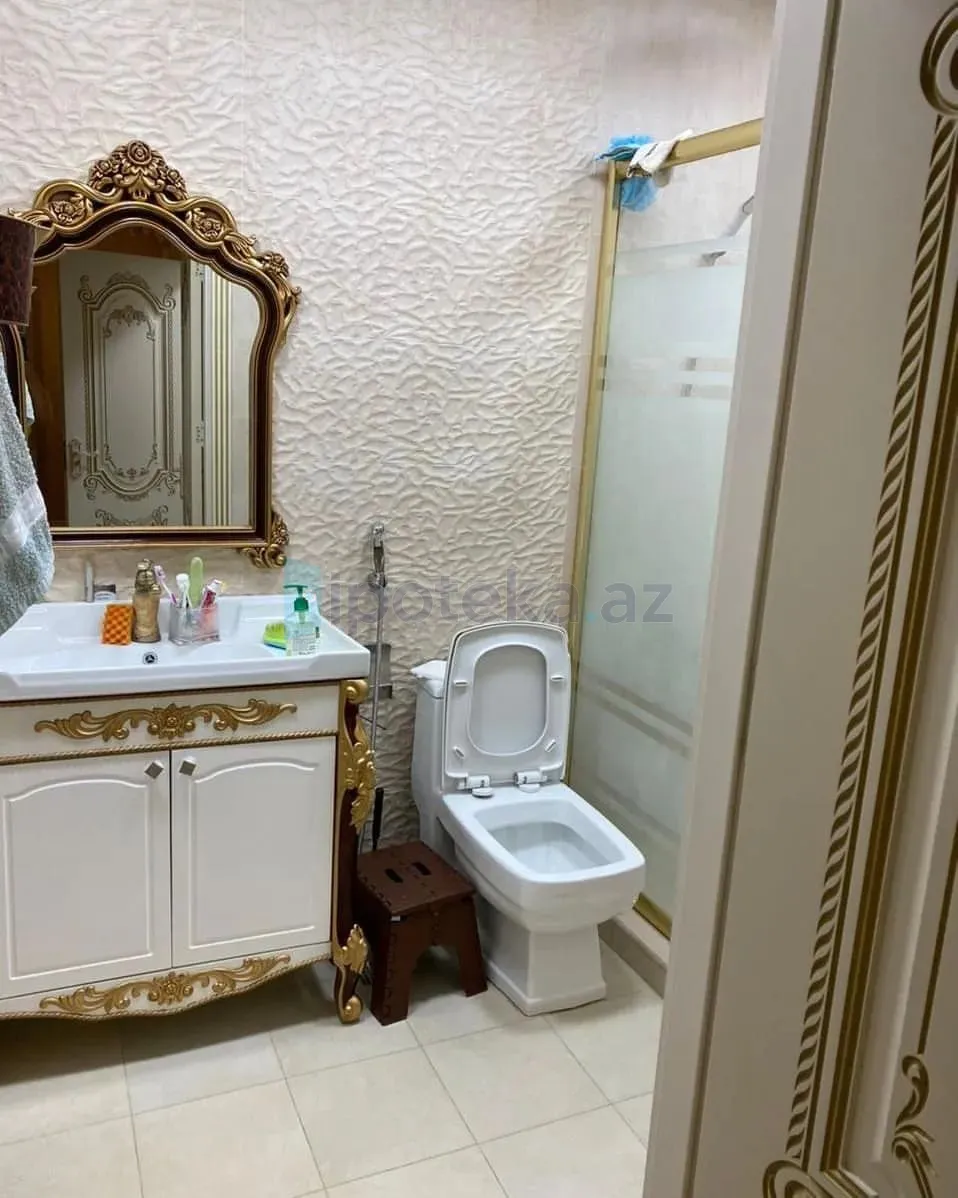 3 Otaq, Yeni tikili, Nərimanov r., 110.00 m² — Mənzil, Bakı (9)