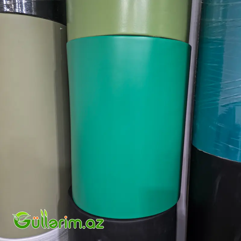 Fiber Glass dibçək sm (Fiber dibcek) — Bağ dekorasiyası, Bakı (2)