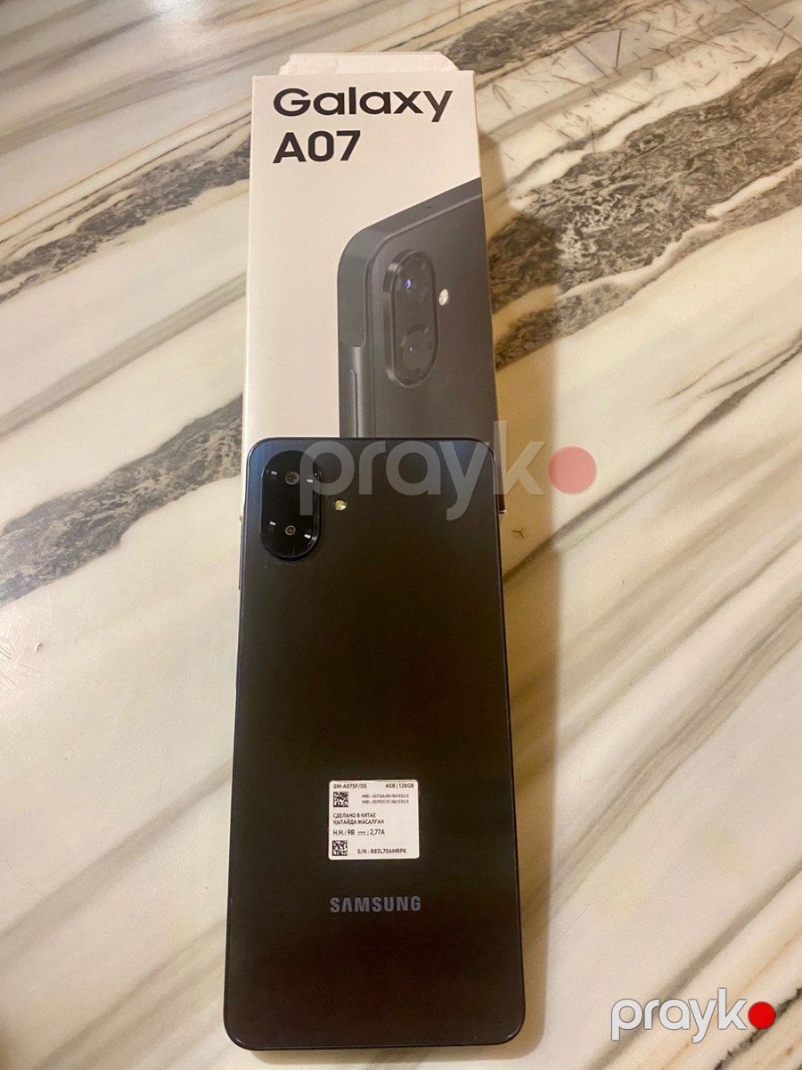 Samsung Galaxy A07 Black 128GB/4GB — Smartfonlar, Bakı (3)