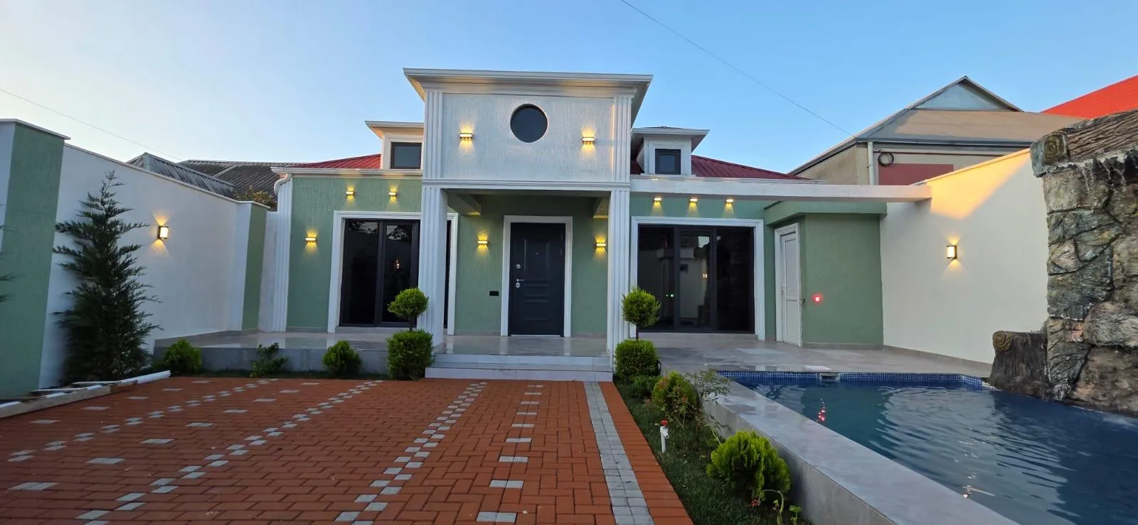 Qala, 4 otaqlı Həyət evi satılır - 130 m², 1 mərtəbə, 2.8 sot — Ev, villa, Bakı (3)