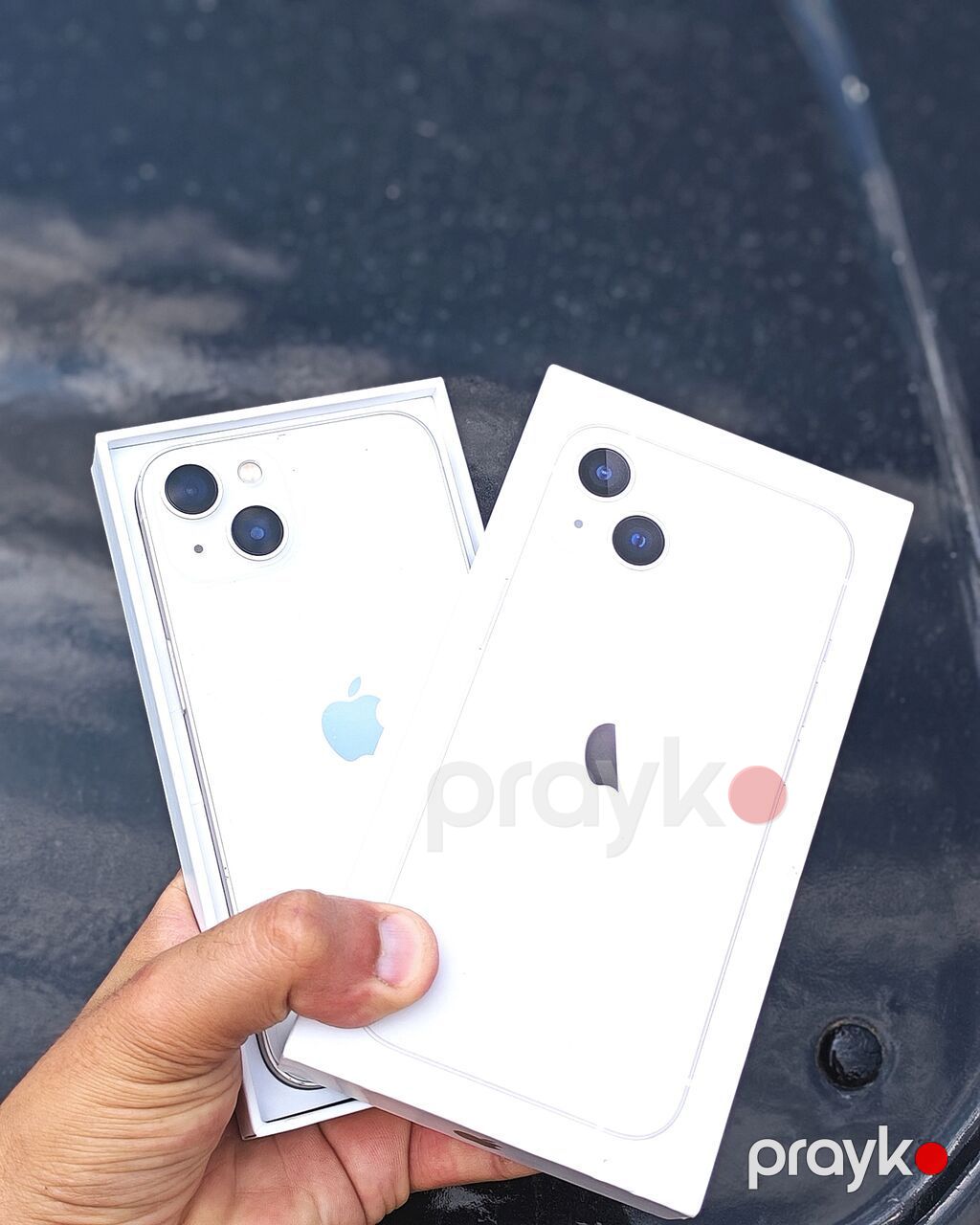 IPhone 13, 128 GB, Ağ, Face ID — Apple iPhone, Sumqayıt (4)