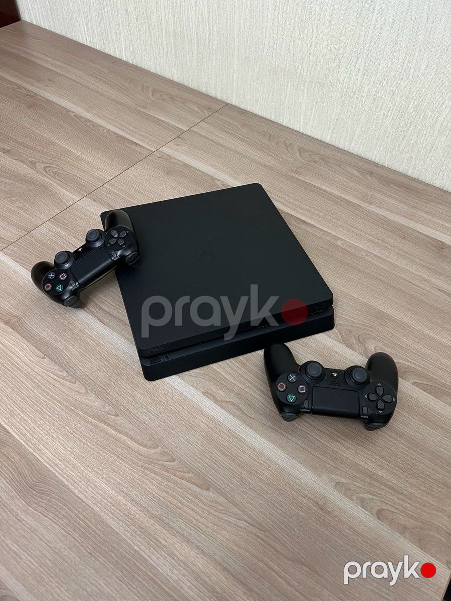 Sony PlayStation 4 Slim 1TB + 2 pult + FC 25 — Oyunlar, konsollər və proqramlar, Bakı (2)
