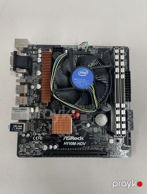 Ana Platası ASRock H110M-HDV, İşlənmiş — Masazır