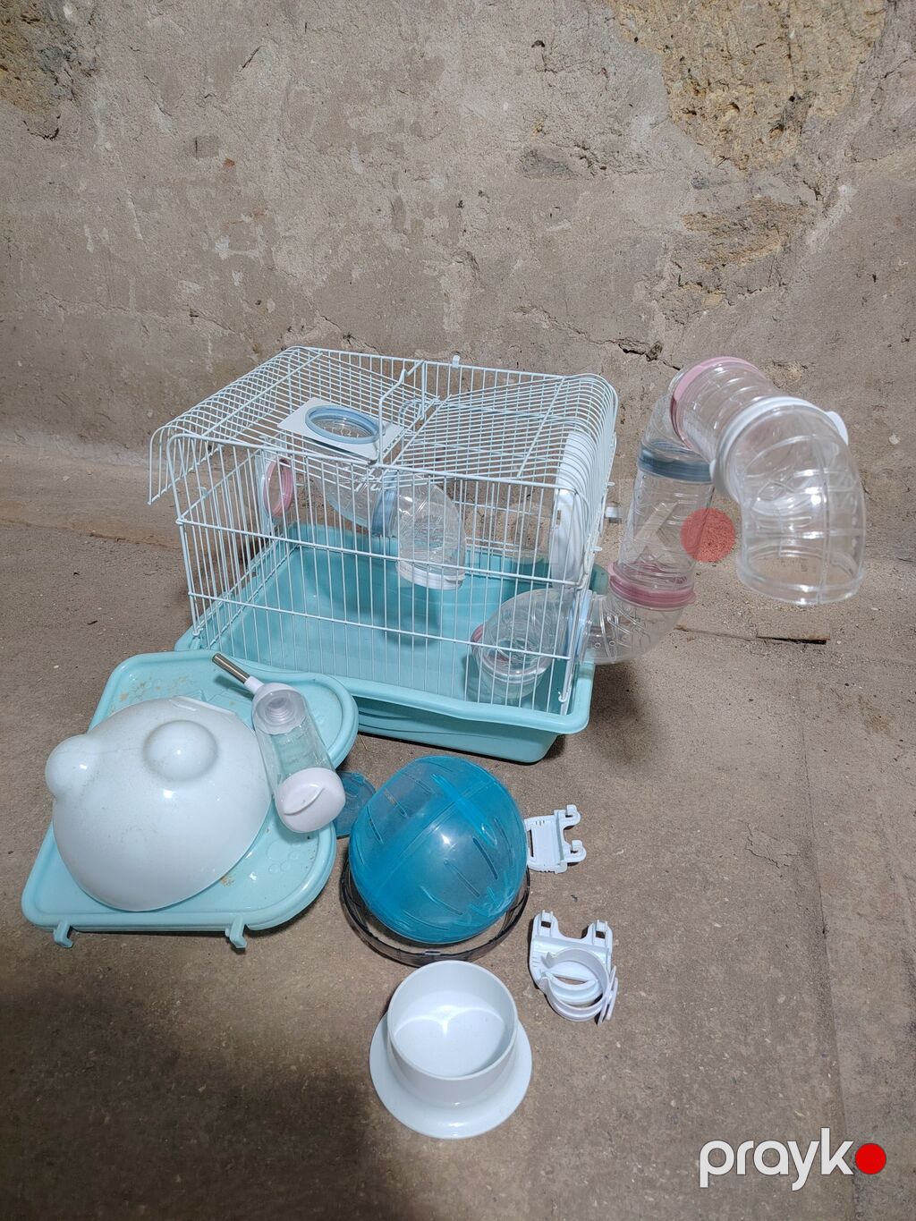 Hamster üçün tam set qəfəs - Ölçü: təxminən kiçik/orta (kompakt, asan — Qəfəslər, Bakı (6)