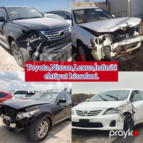 "Toyota/Lexus/Nissan/İnfiniti" ehtiyat hissələri — Bakı