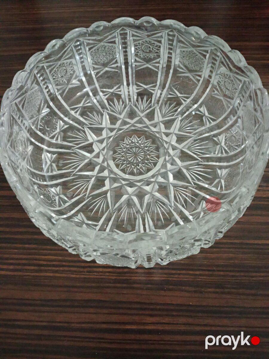 Настоящий хрусталь, конфетница Ссср — Qablar və mətbəx əşyaları, Bakı (2)