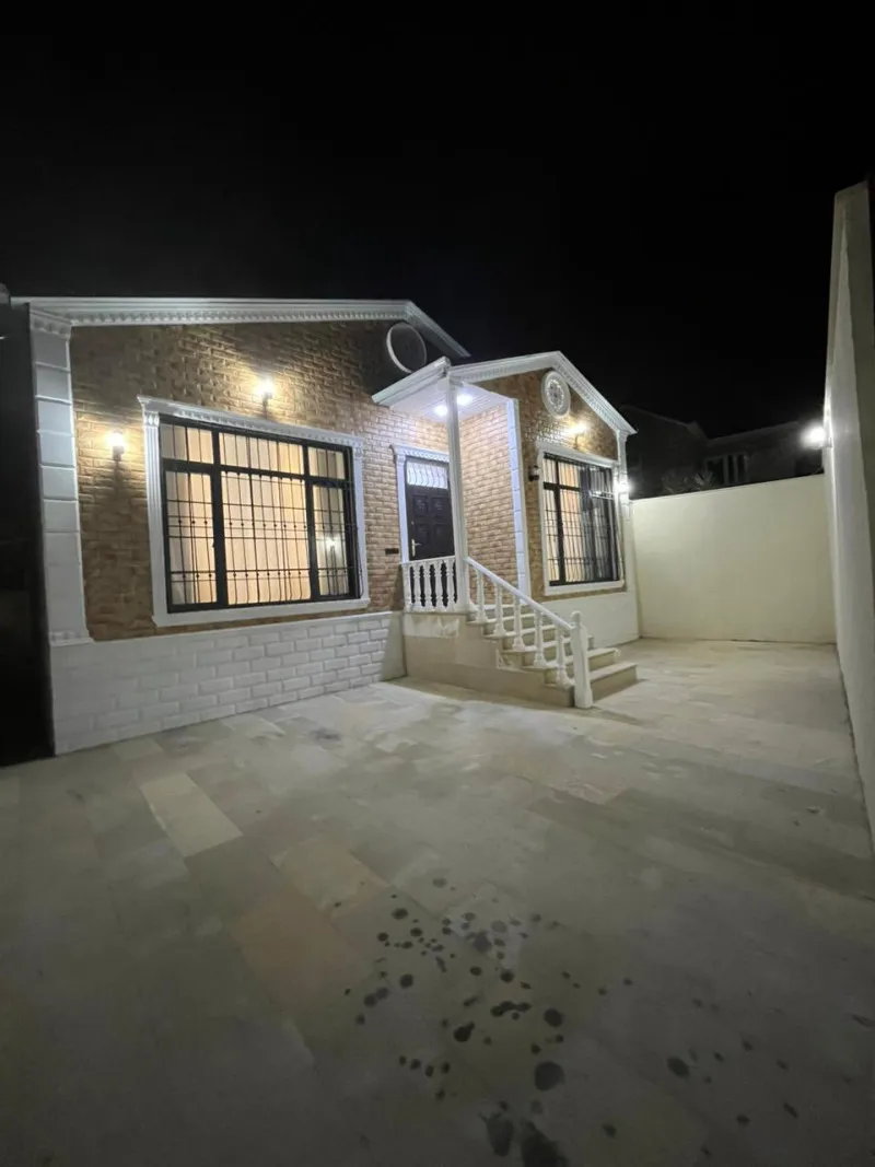 Buzovna, 3 otaqlı Həyət evi satılır - 80 m², 1 mərtəbə, 2 sot — Bakı