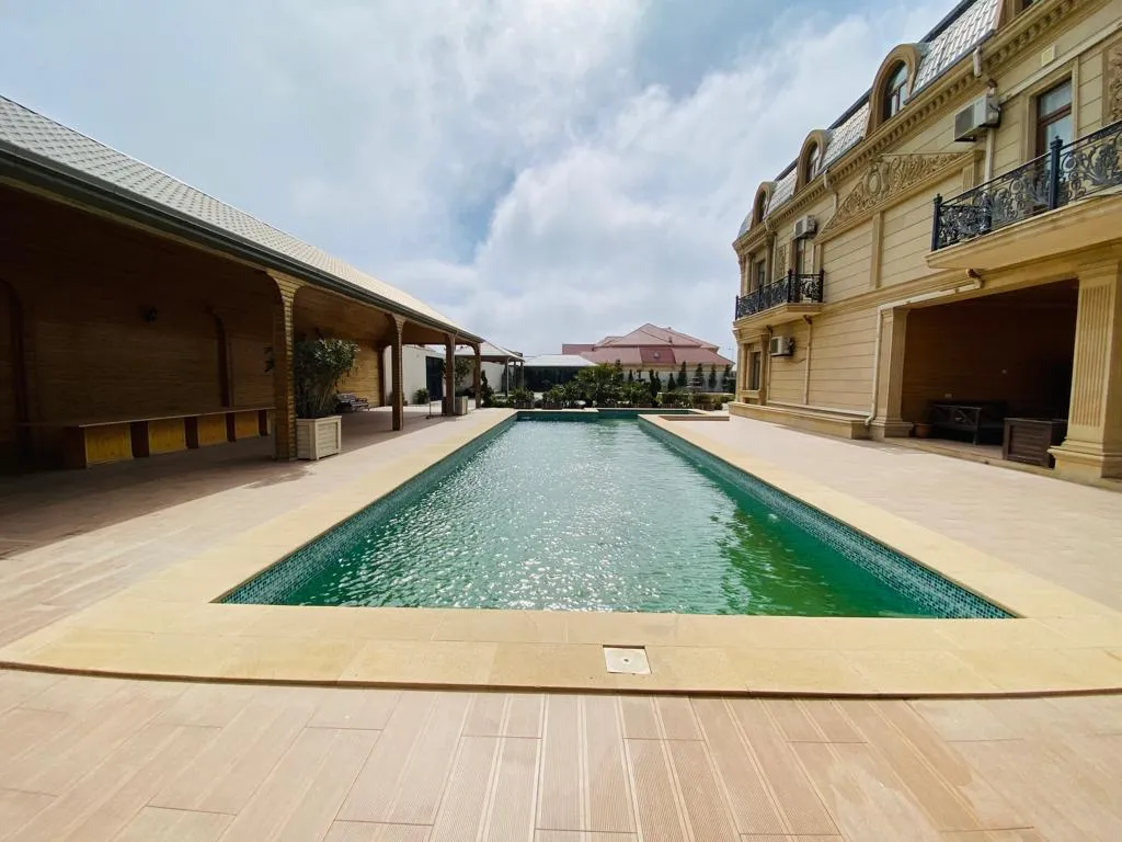 Şüvəlan, 9 otaqlı Həyət evi satılır - 1200 m², 3 mərtəbə, 52 sot — Ev, villa, Bakı (7)