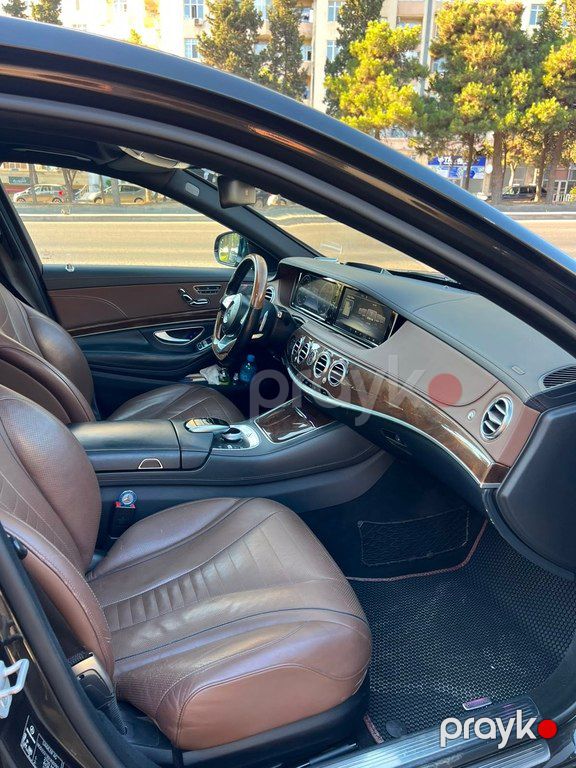 Mercedes S 350 d 4MATIC, 3.0 L, 2015 il, 272 000 km — Avtomobillər, Bakı (12)