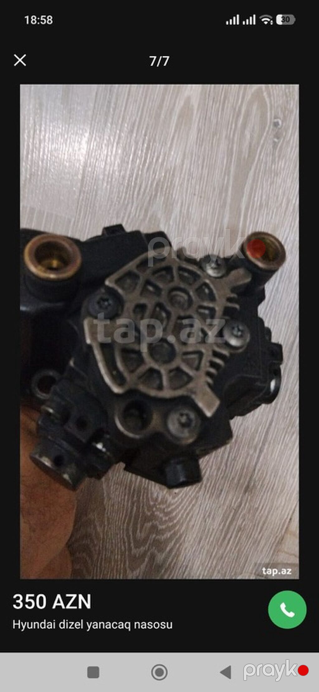 Hyundai/Kia dizel yanacaq nasosu – Bosch - Brend/model: Bosch yüksək — Yanacaq sistemi, Bakı (7)