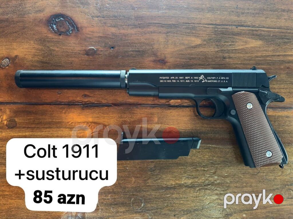 Airsoft tapança modelləri – 6 mm BB üçün - Glock 18 (6 mm) — Oyuncaq silahları, Qazax (2)