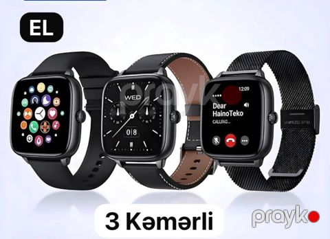Smart saat AMOLED — Bakı
