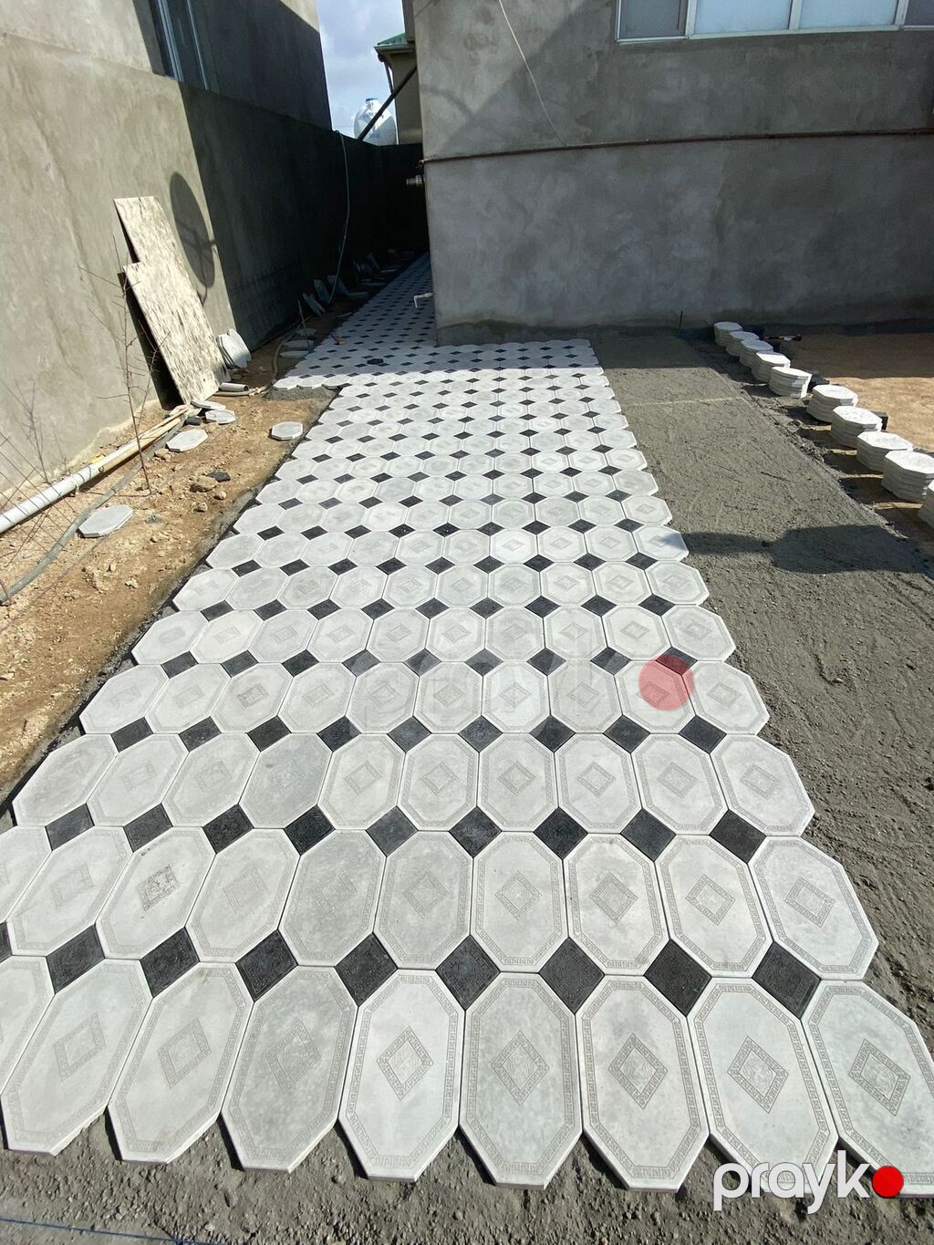 Beton səki daşları və dekorativ hovlu plitələri - Məhsul tipi — Beton, Bakı (7)