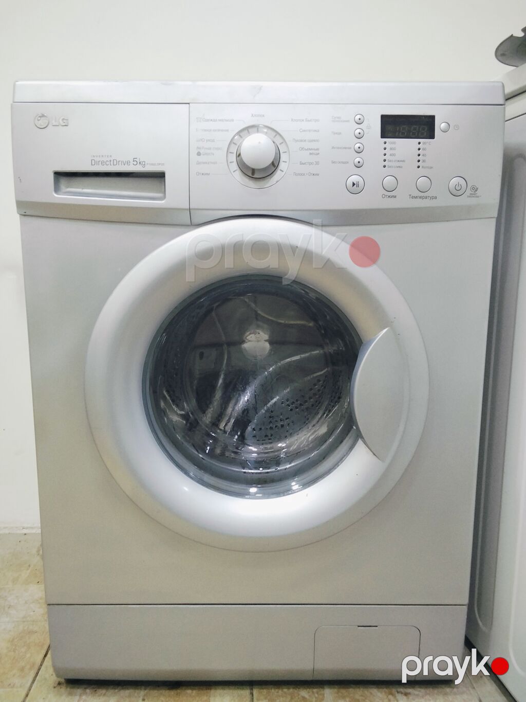 Paltaryuyan maşın LG, 6 kq, İşlənmiş, Avtomat, Qurutma var, Kredit yoxdur, Ünvandan götürmə, Pulsuz çatdırılma, Ödənişli çatdırılma — Çamaşır maşınları, Bakı (8)
