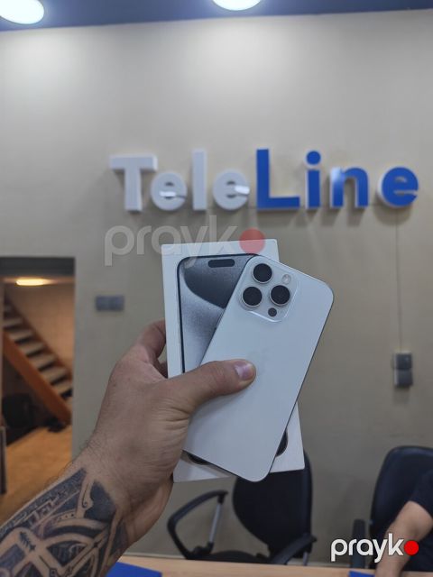 Apple iPhone 15 Pro White Titanium 128GB/8GB — Bakı