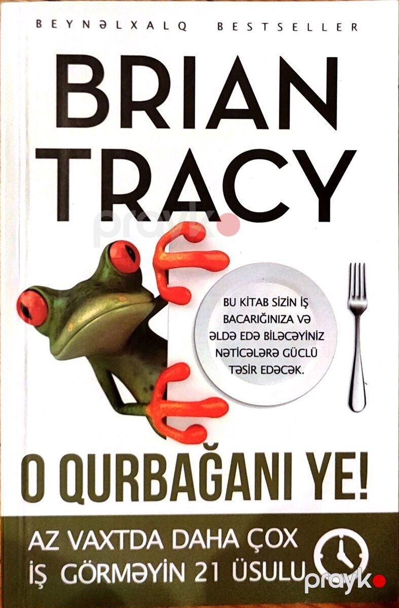 O Qurbağanı Ye - Brian Tracy — Kitablar və jurnallar, Bakı