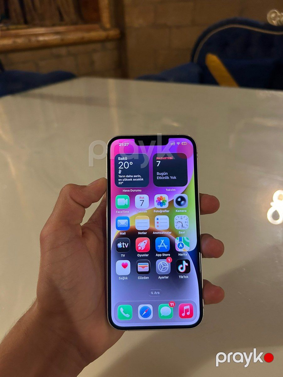 Apple iPhone 14 Starlight 128GB/6GB — Smartfonlar, Bakı (2)