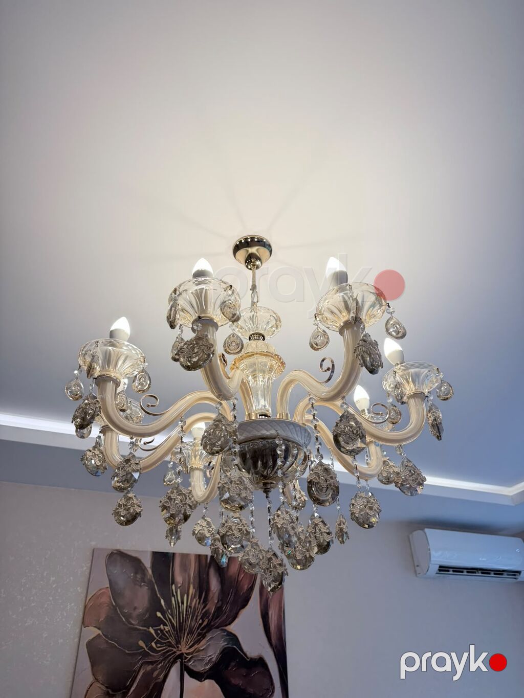 Çılçıraq, 8 lampa, Xrustal — Tavan is?qlar? v? cilc?raqlar, Digah (2)