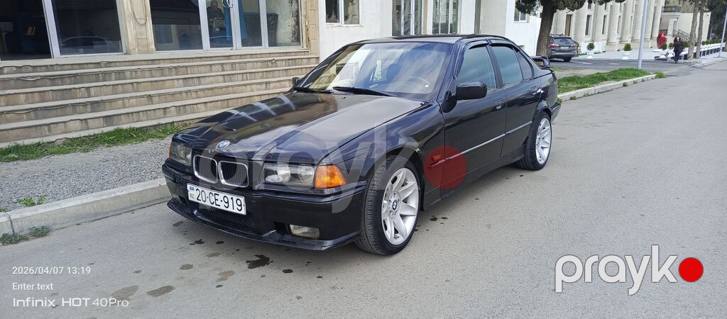 BMW 3 series: 1.8 l 1992 il Sedan — Avtomobillər, Gəncə (5)