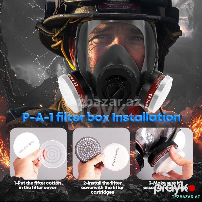 Kimyəvi əleyhqaz-respirator — Biznes və avadanlıq, Bakı (7)