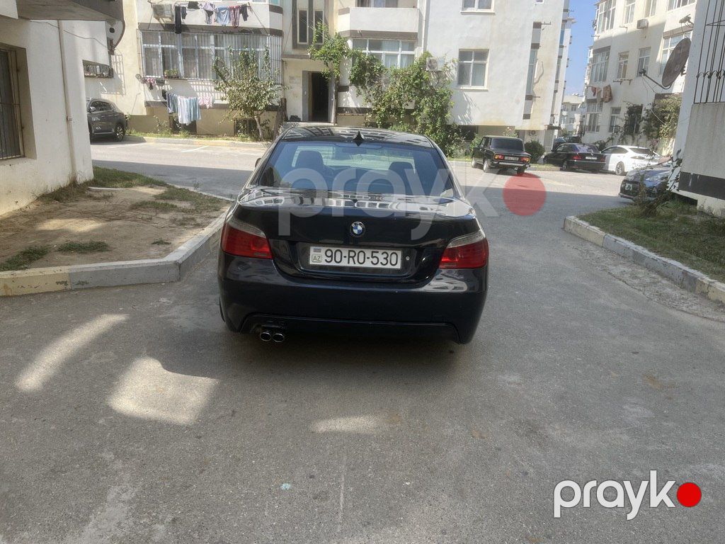 BMW 525, 2.5 L, 2007 il, 266 000 km — Avtomobillər, Bakı (2)
