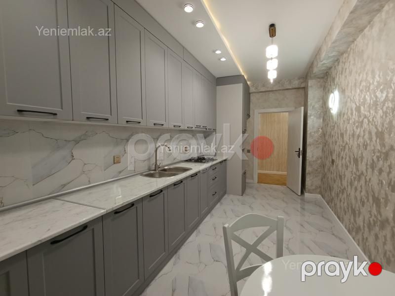 Satılır 2 otaqlı Bina evi menzil (Yeni tikili), 88 m², Xətai rayonu — Mənzil, Bakı (7)
