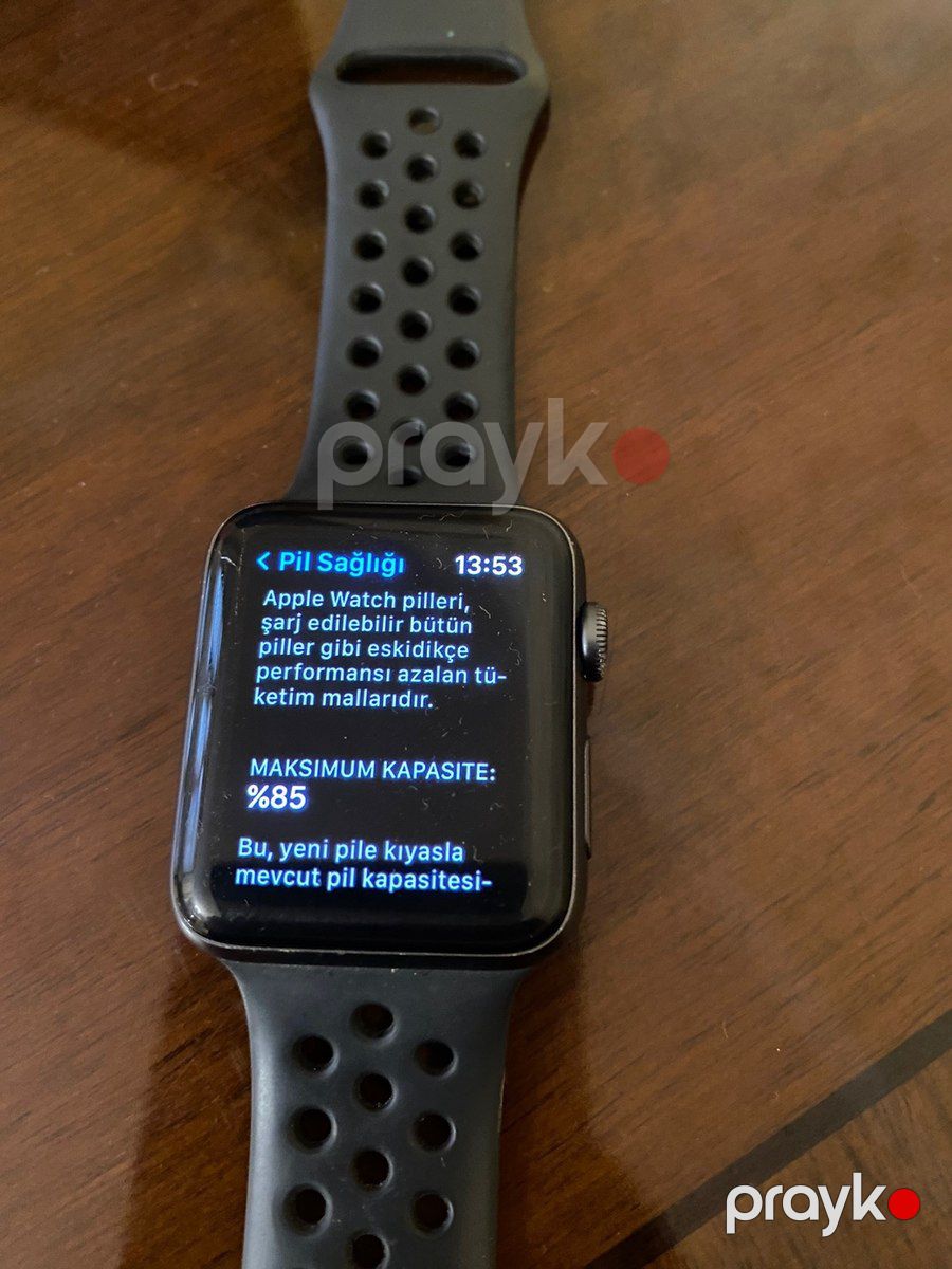 Apple Watch Series 3 Aluminum Silver 42mm — Ağıllı saatlar və biləkliklər, Bakı (4)