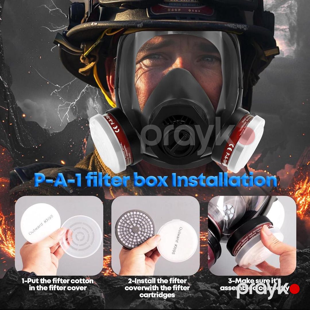Kimyəvi əleyhqaz-respirator — Ağıllı ev və təhlükəsizlik, Bakı (4)
