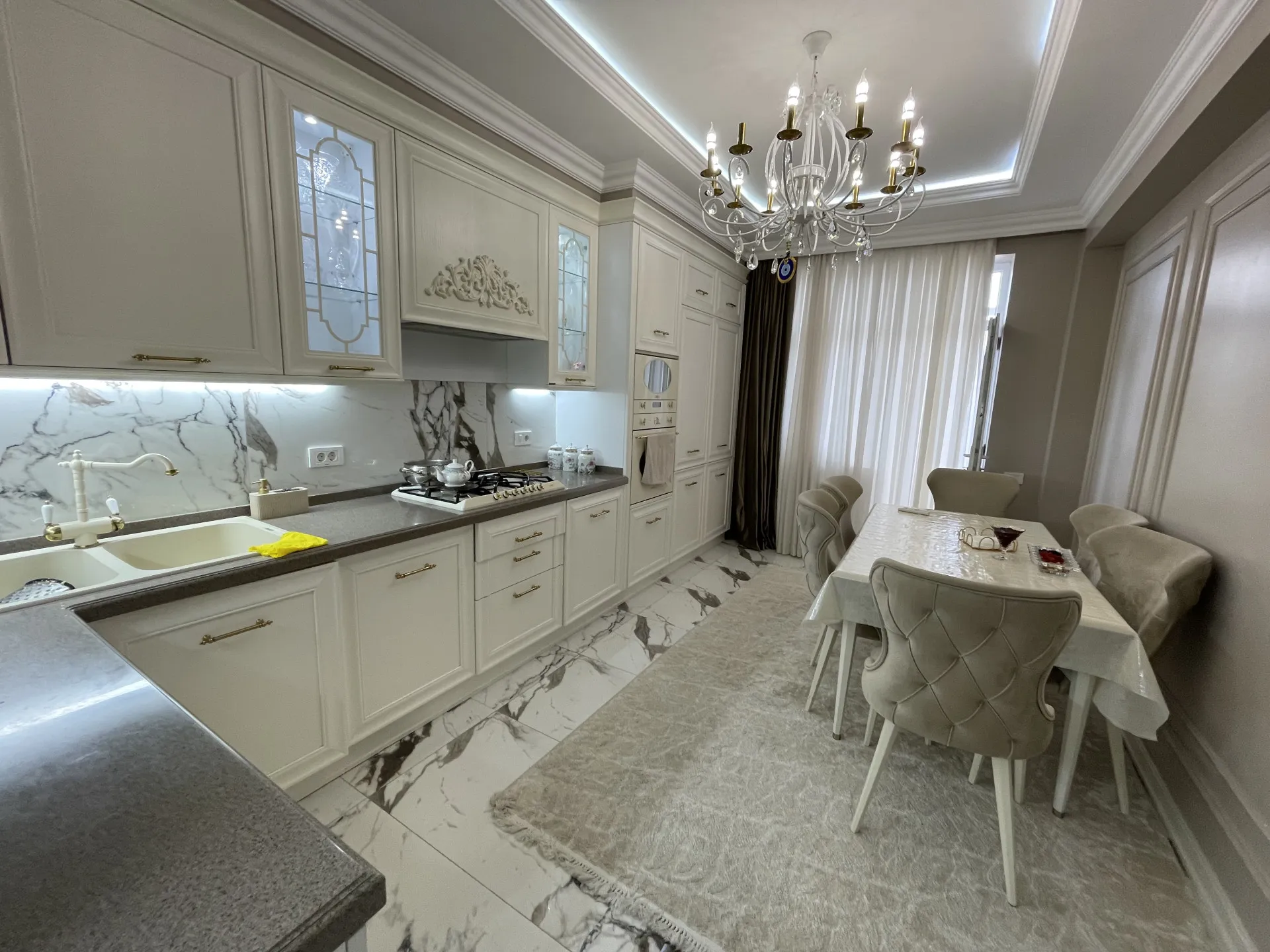 Nəsimi m.st, 4 otaqlı Yeni tikili satılır - 180 m², 10/15 mərtəbə — Mənzil, Bakı (10)