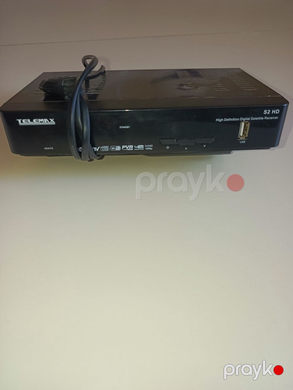 Telemax S2 HD peyk qəbuledicisi - Yüksək dəqiqlikli rəqəmsal peyk — Rəqəmsal və peyk TV, Bakı (4)
