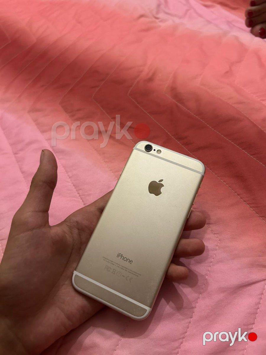 Apple iPhone 6 Gold 16GB — Smartfonlar, Bakı (5)