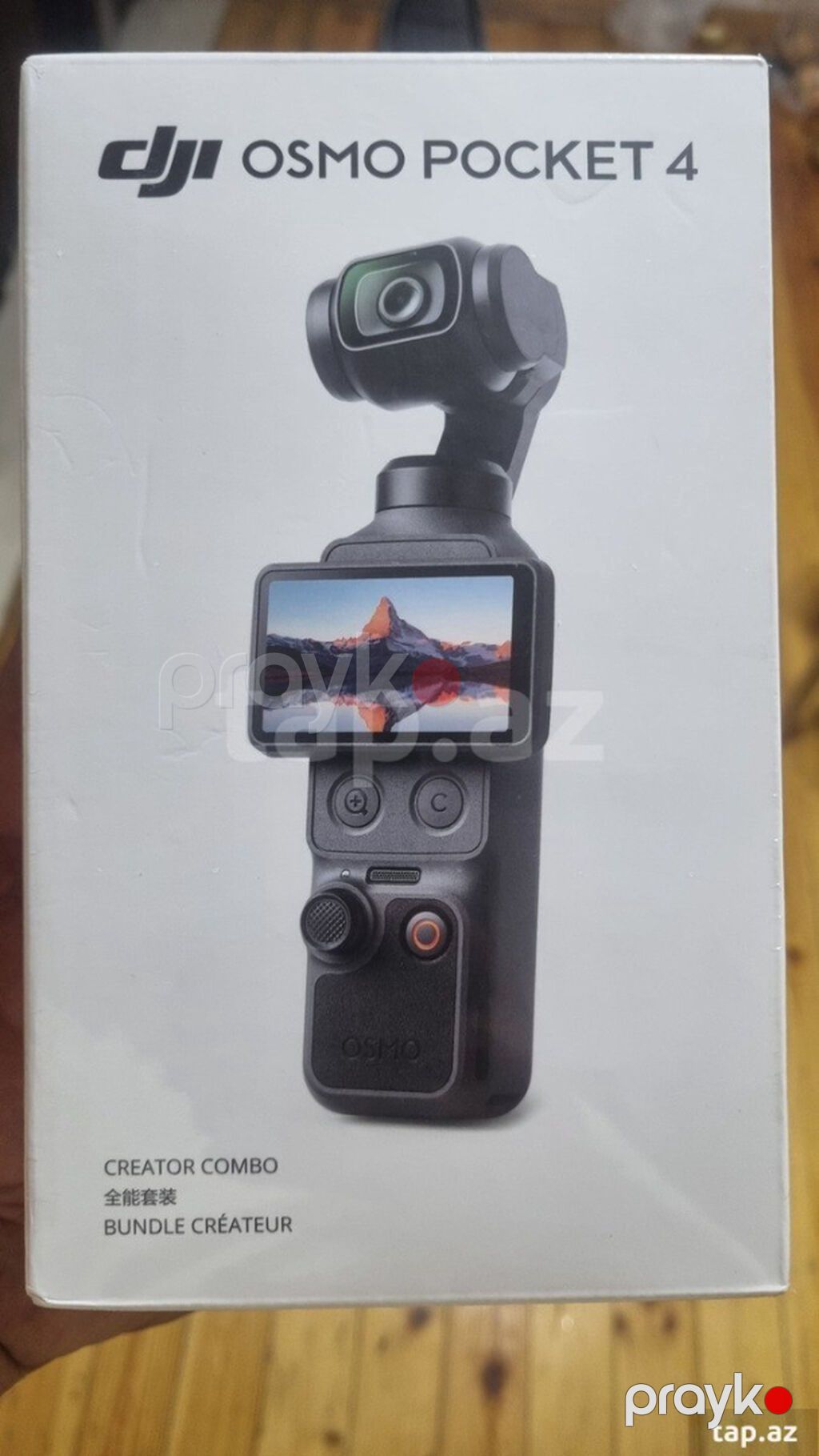 DJI Osmo Pocket 4 – Creator Combo Kompakt 3-oxlu stabilizatorlu əl — Video kamera, Bakı (2)