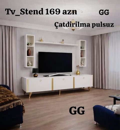 Yeni və Sifarişlə TV_Stend 169_azn Ölçü 1.80 sm Çatdırılma və — Saray