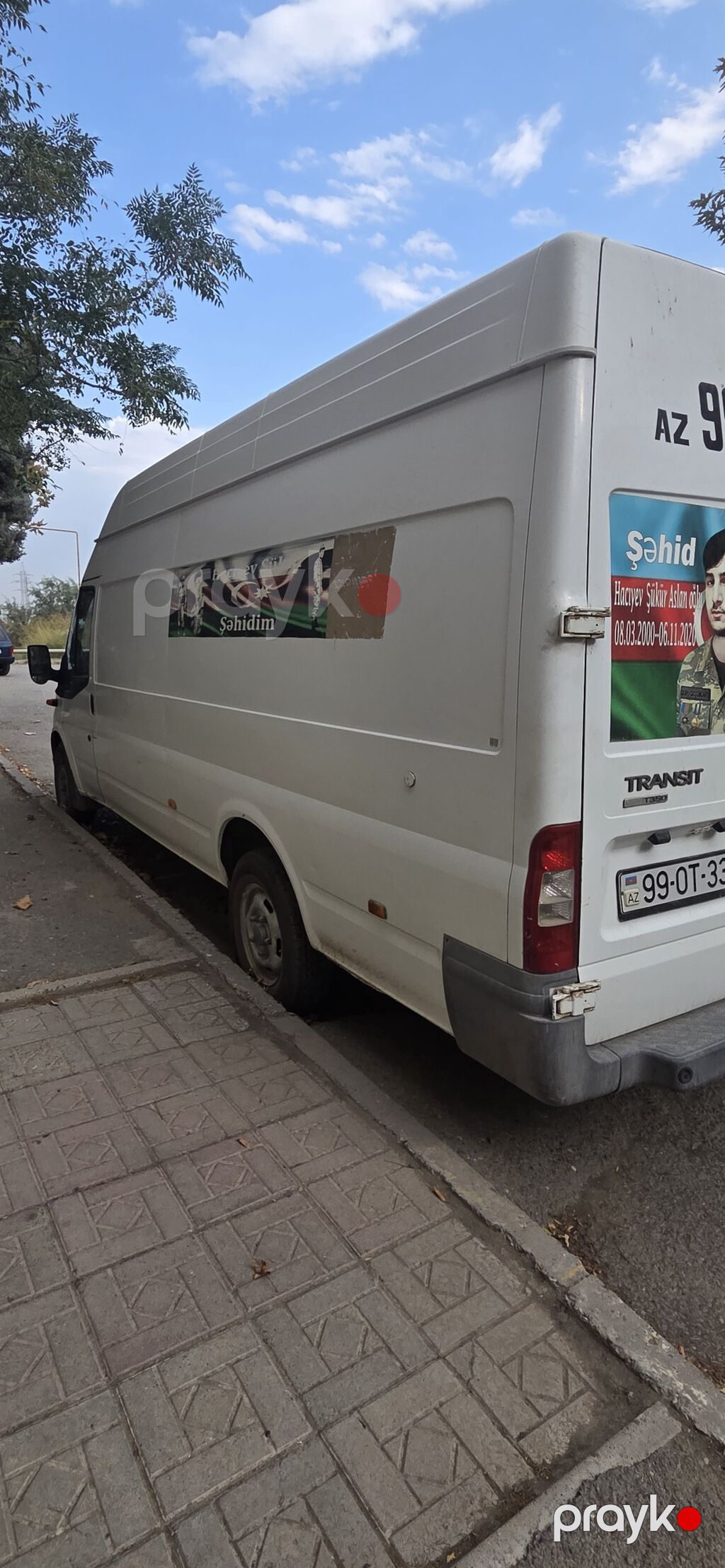 Ford Transit: 2.5 l 2007 il 220 km Van body type — Avtomobillər, Yevlax (5)