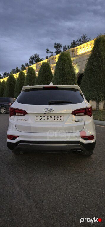 Hyundai Santa Fe, 2.0 L, 2016 il, 215 652 km — Avtomobillər, Gəncə (8)