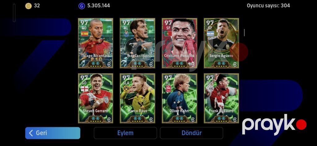 EFootball hesabı – güclü komanda və nadir menecerlər - Oyun — Digər, Astara (10)